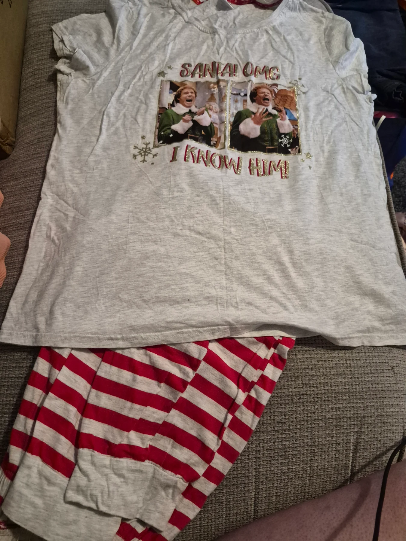 Elf Xmas Pjs Size 16/18