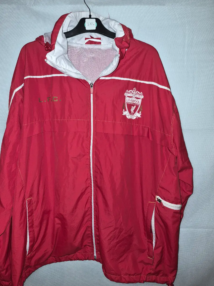 Vintage Liverpool FC Windbreaker Size XL