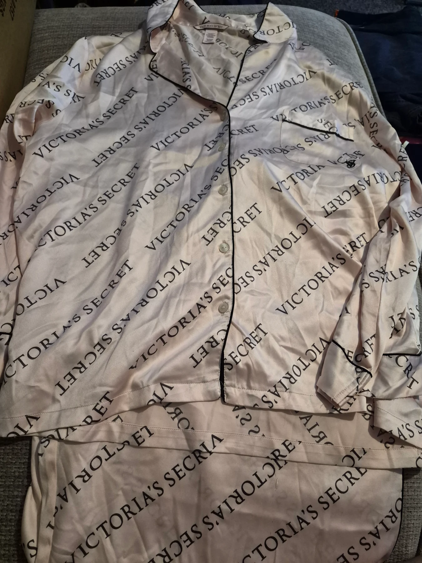 Victoria Secret Silk PJs Size XL