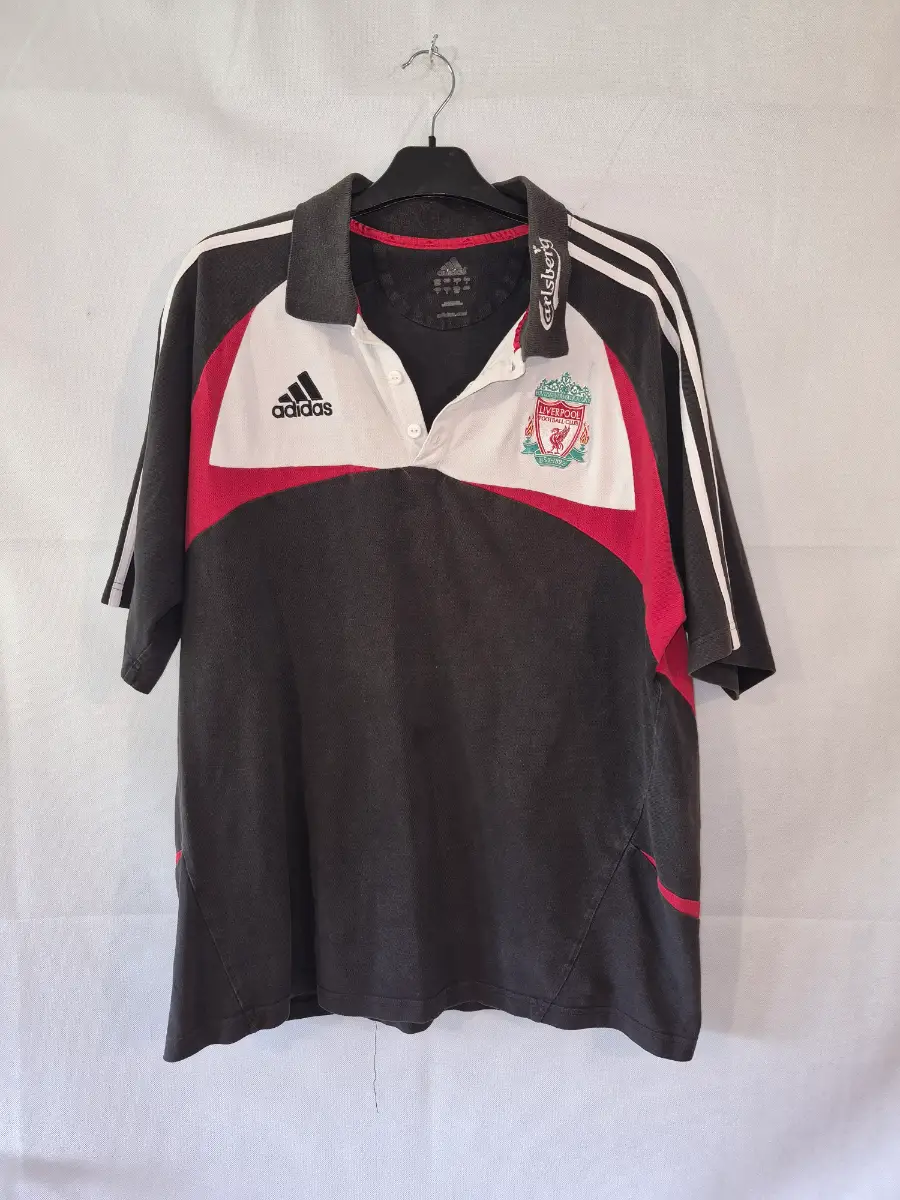 Vintage Liverpool Carlsberg Polo Shirt Size Large