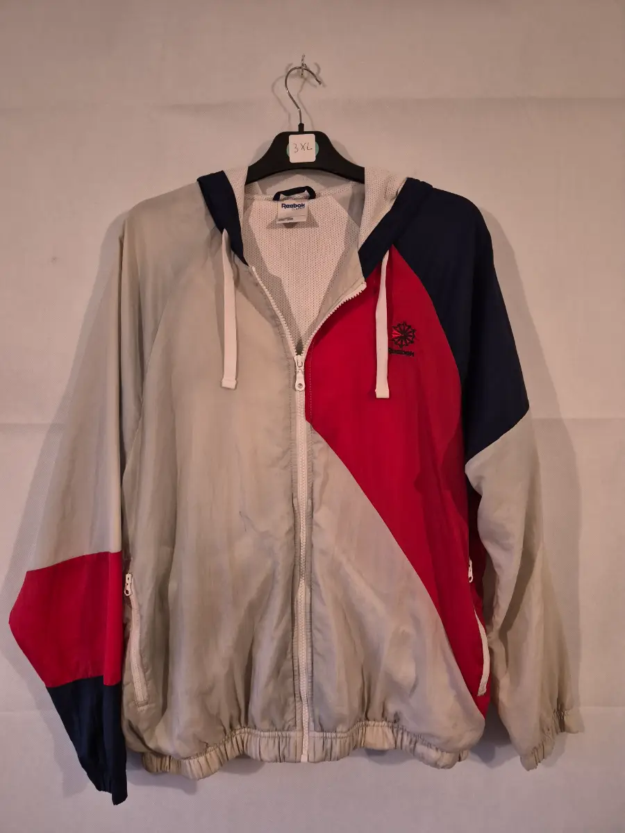 Vintage Reebok Classic Windbreaker Size Large 16/18