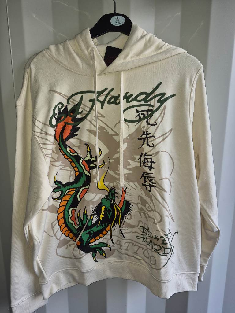 Ed Hardy Hoodie Size Large