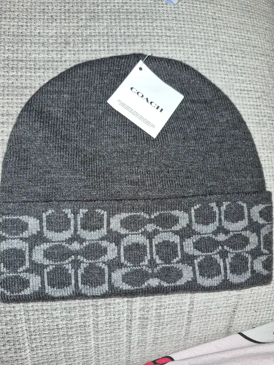 Coach Signature C Cuff Beanie One Size
