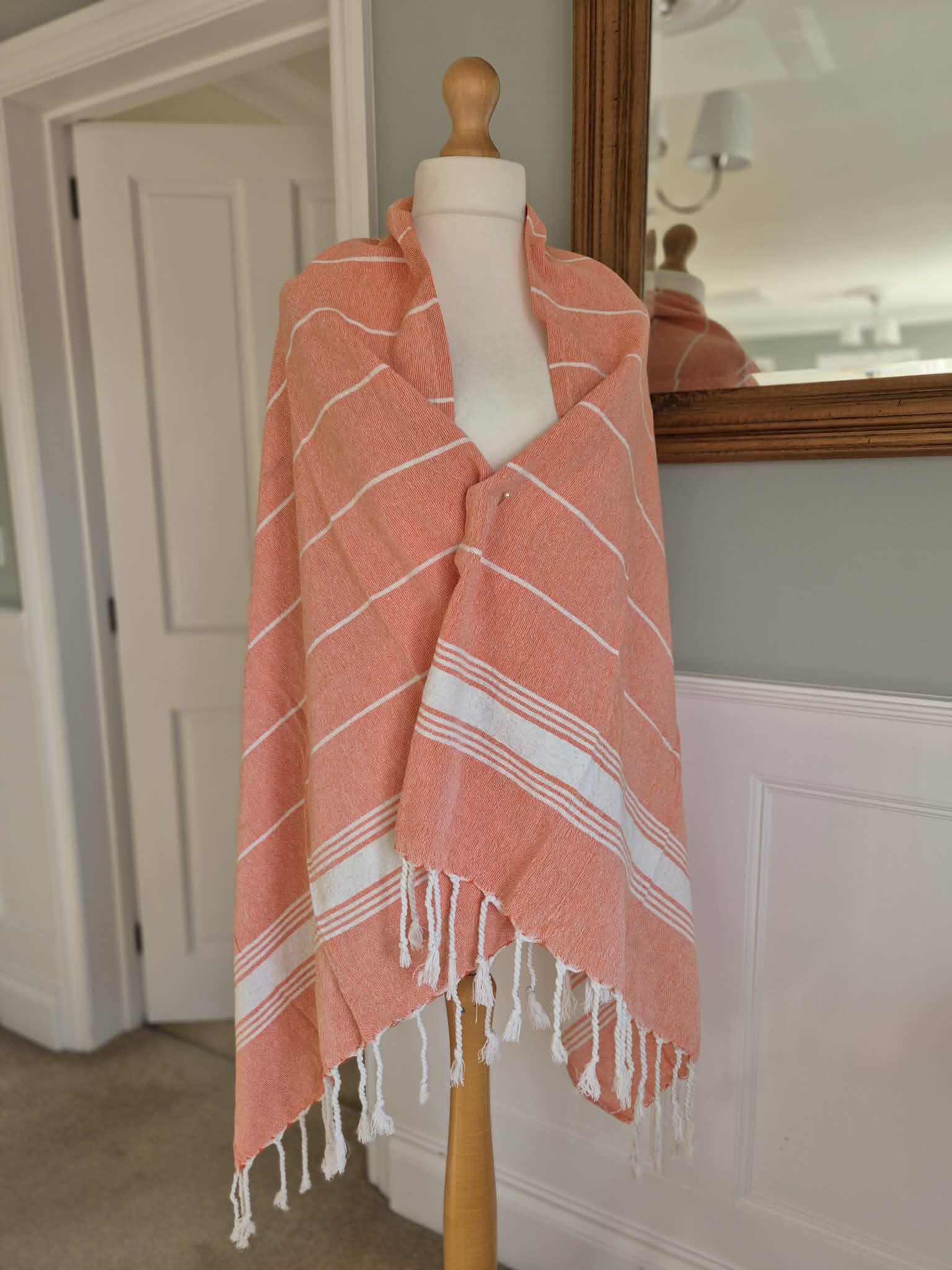 turkish hamman style100% cotton large beach towel throw