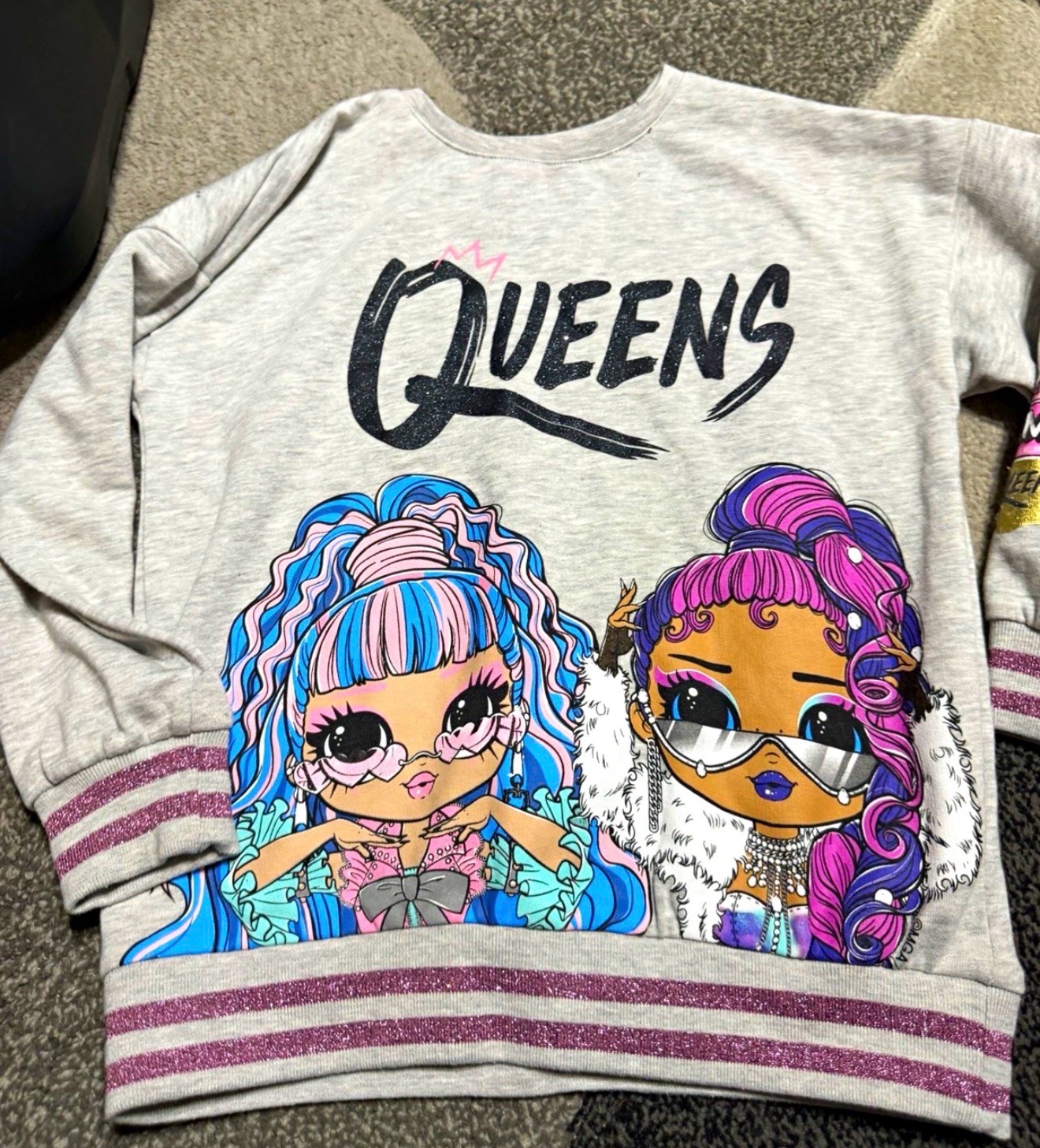 lol doll lol surprise sweatshirt girls 6 - 7 years winter autumn