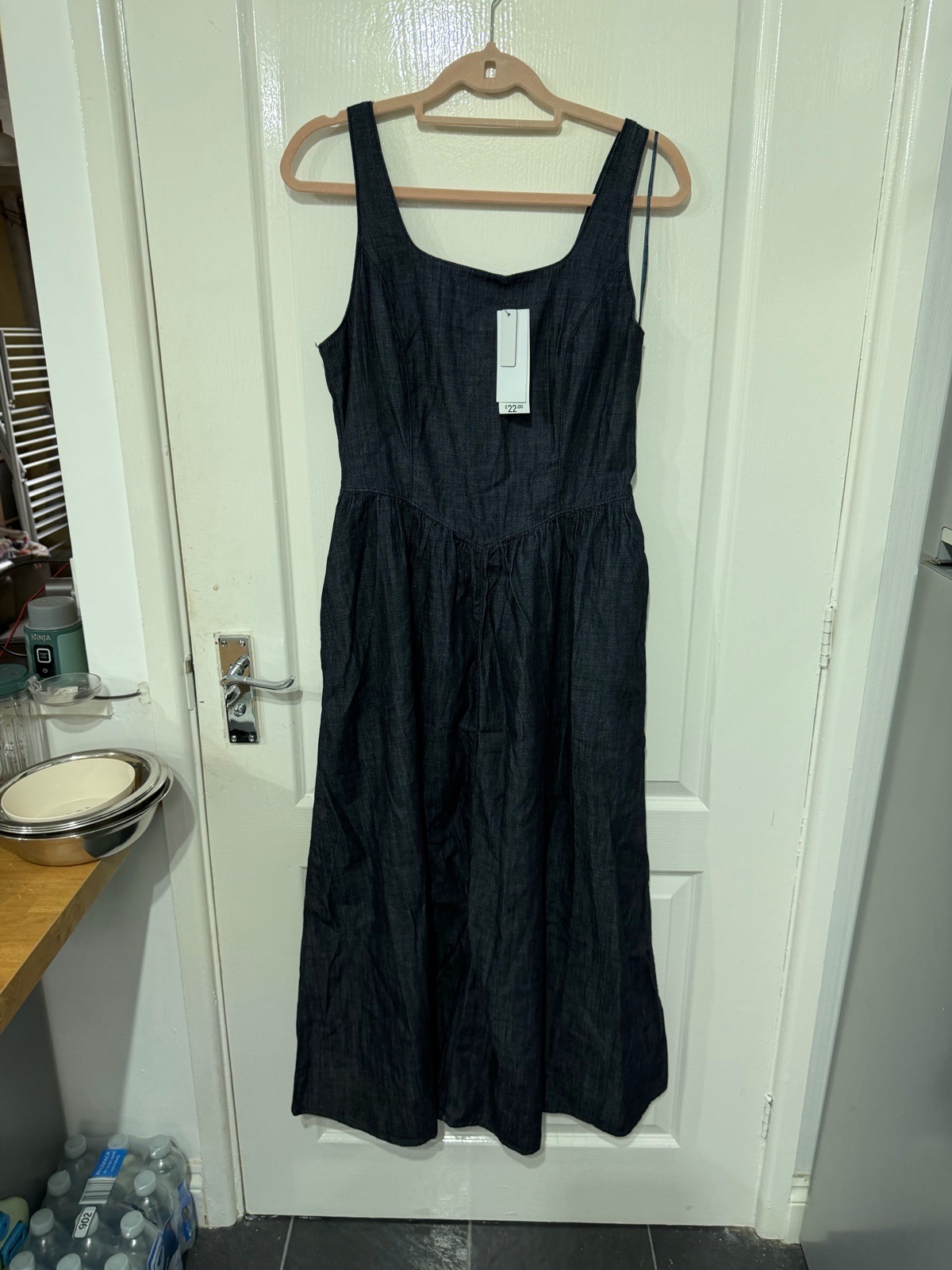 Denim by George Women's Size 12 denim maxi dress BNWT