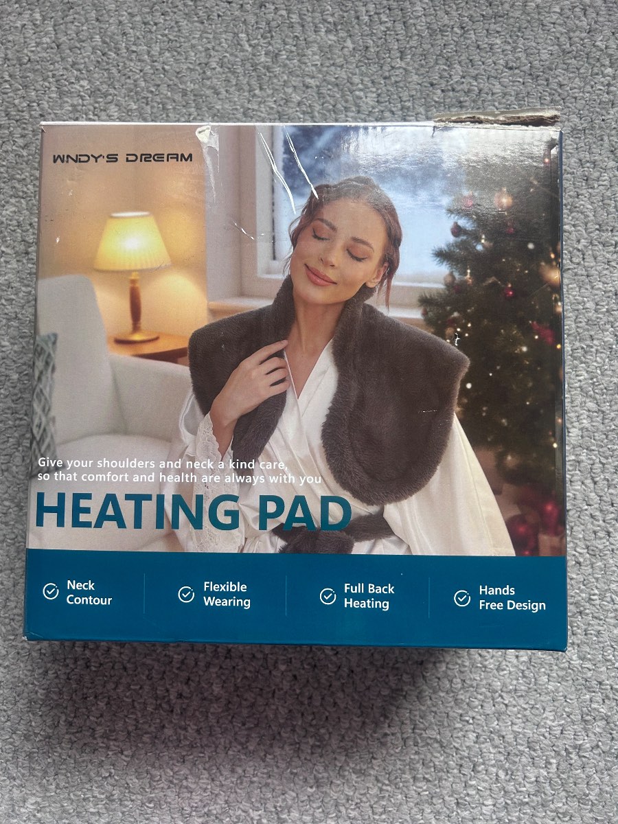 Back and shoulders heat pad