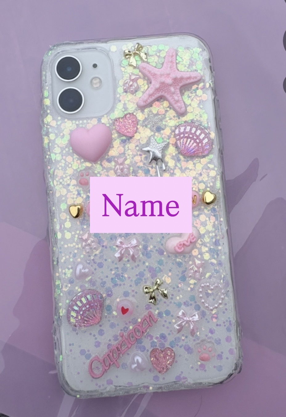 Customisable phone case