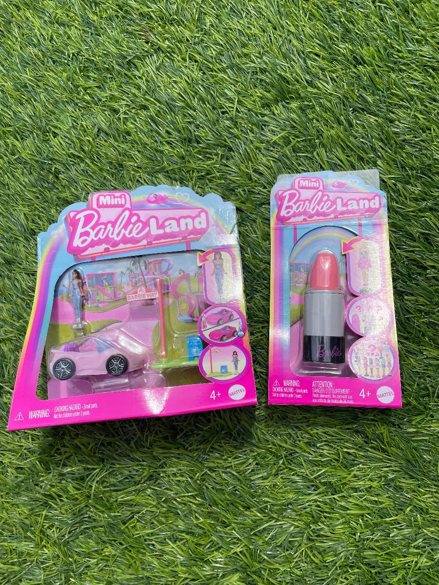 Mini Barbie Land Bundle of 2 - Ages 4+ NEW