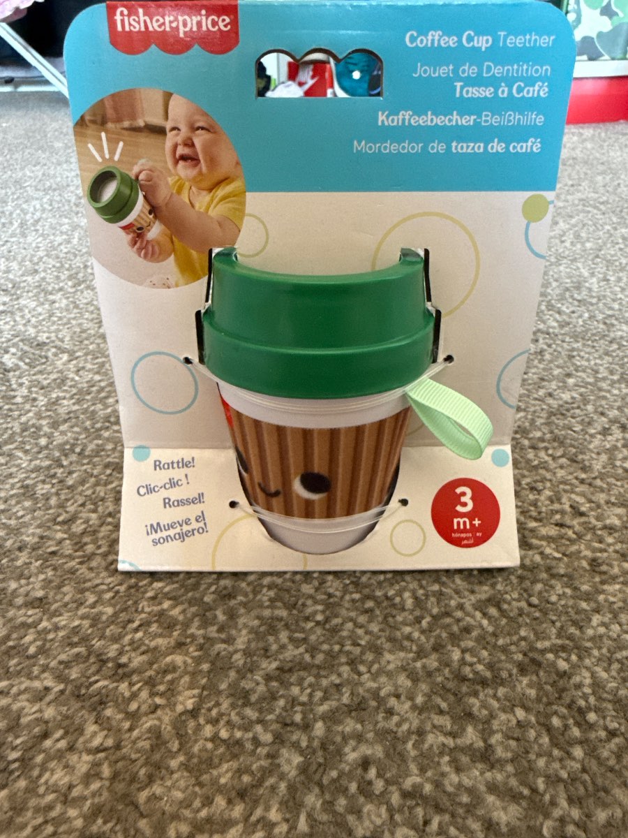 Coffee cup baby toy fisher price