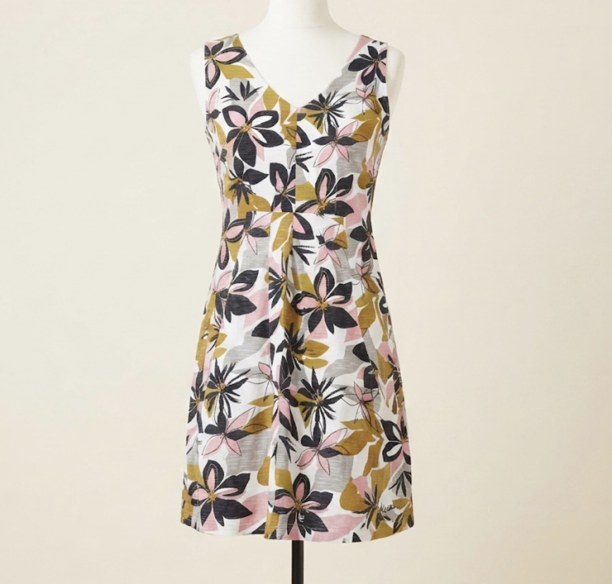 Weird Fish Summer Tunic Top/Mini Dress with Pockets!- Size 8
