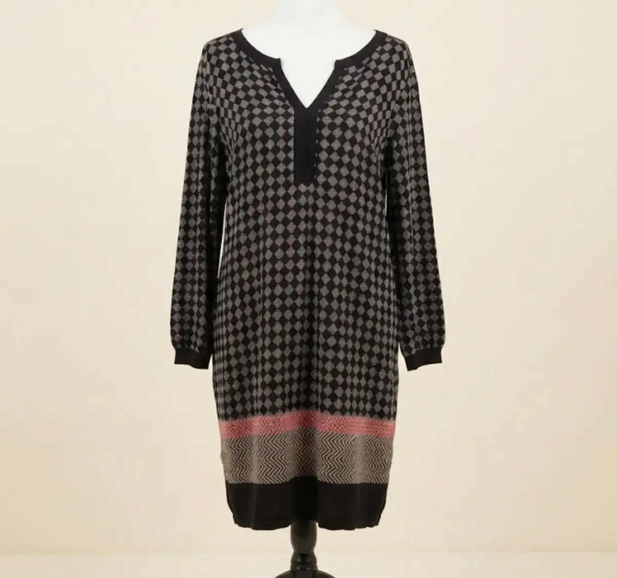 Marks & Spencer Lightweight Geometric Print Midi Dress -Size 14