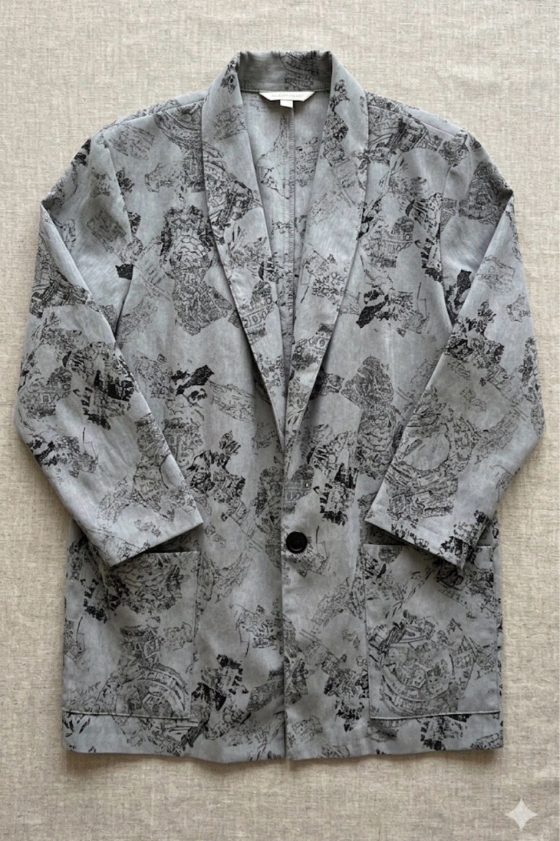 Vintage Late 80s / Early 90s Kensington Square Jacket- Size 2X