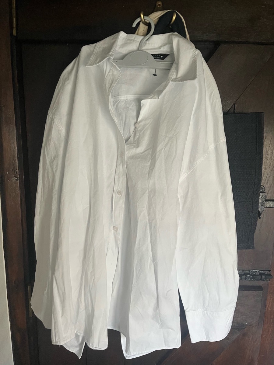 Zara white shirt XS