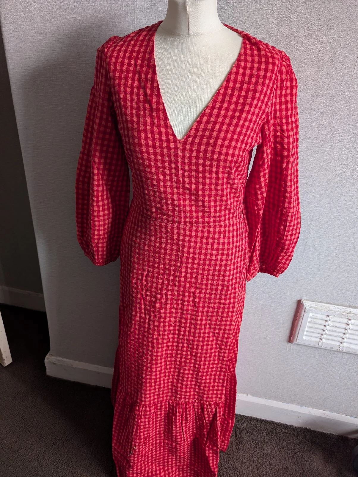 Great plains red maxi dress