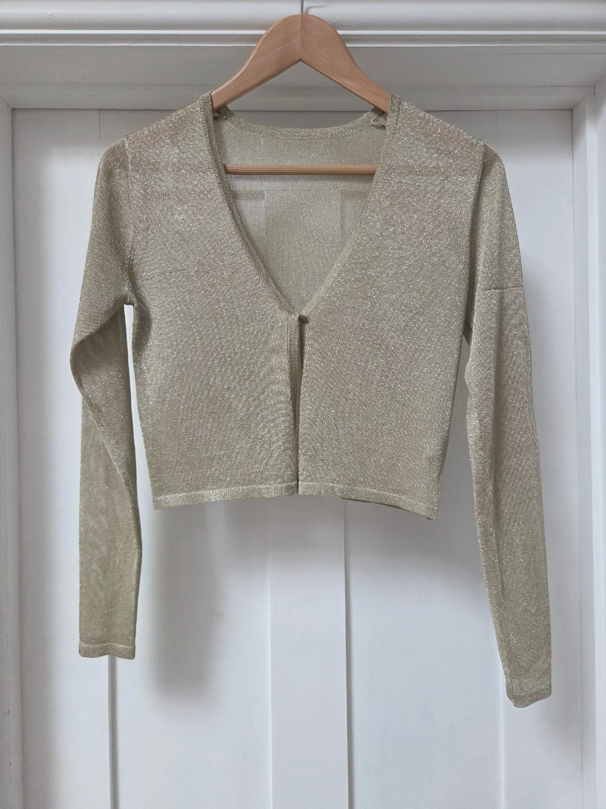 Lovely Gold bolero by Primark Size Small size 10-12