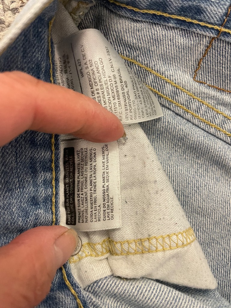 Men’s blue Levi 514 jeans. 30 waist
