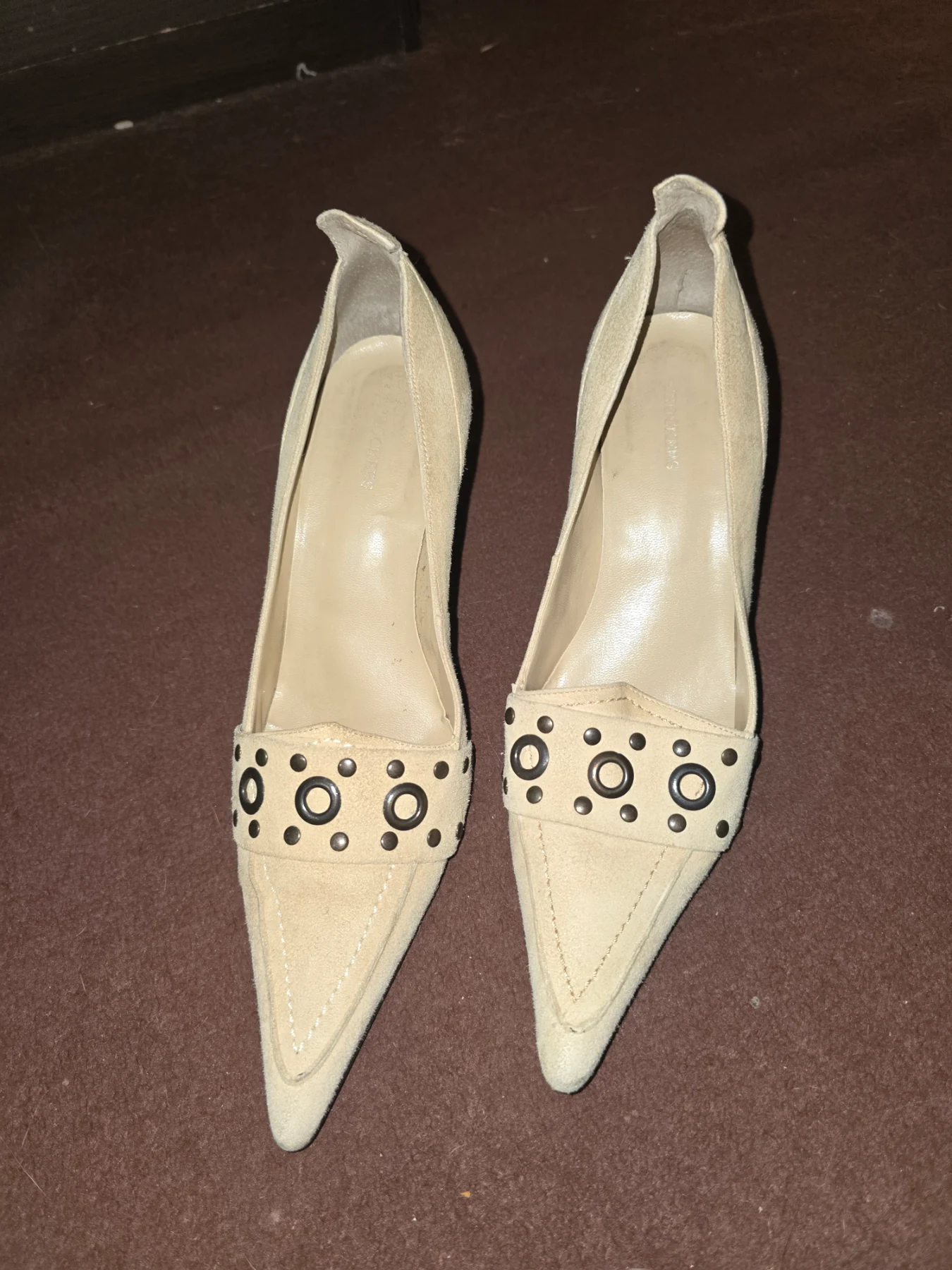 Ladies pointed toe stiletto heels size 5