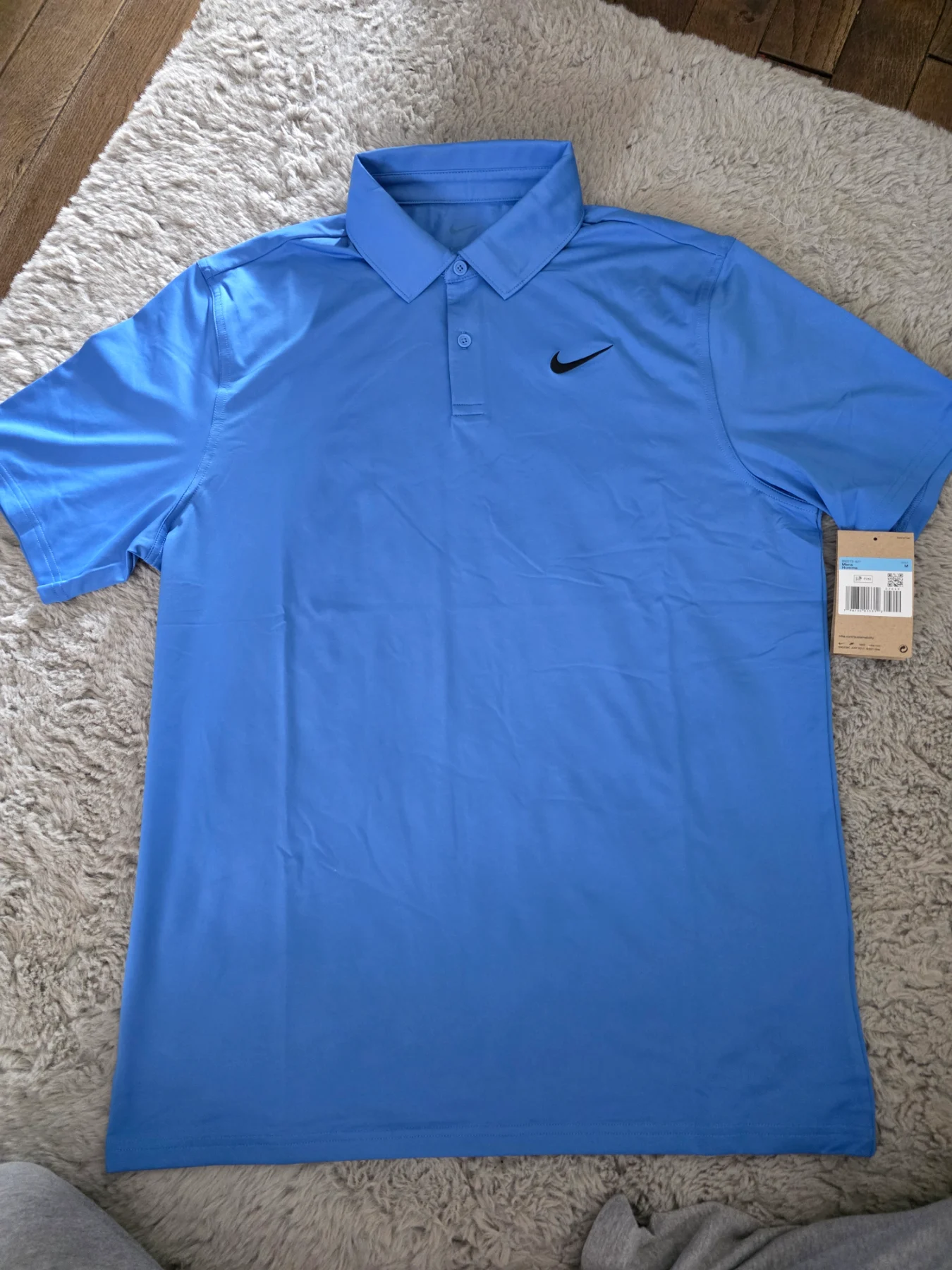 Nike Golf Velocity Dri-fit Polo Shirt IB0273 427 Sky Blue Medium