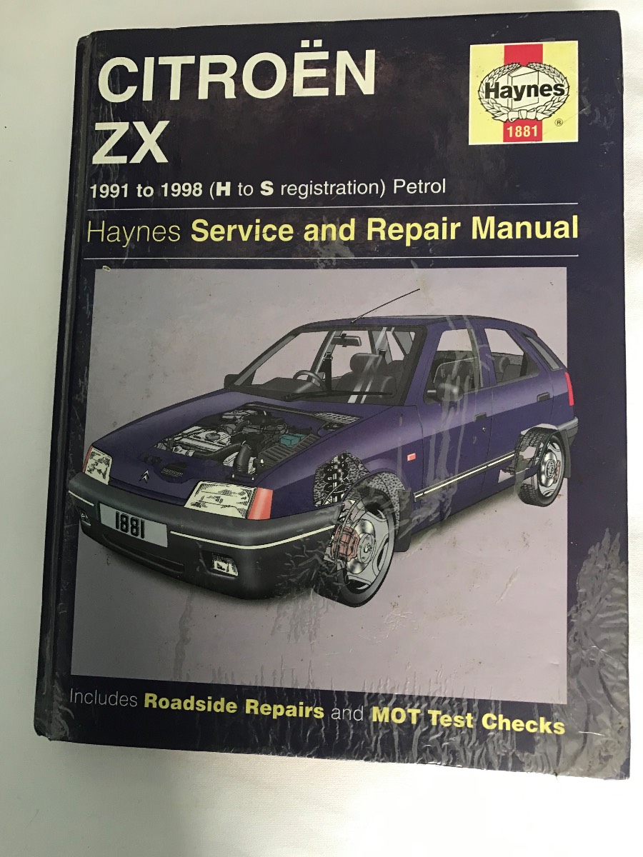 Haynes Citroen ZX Service and Repair Manual