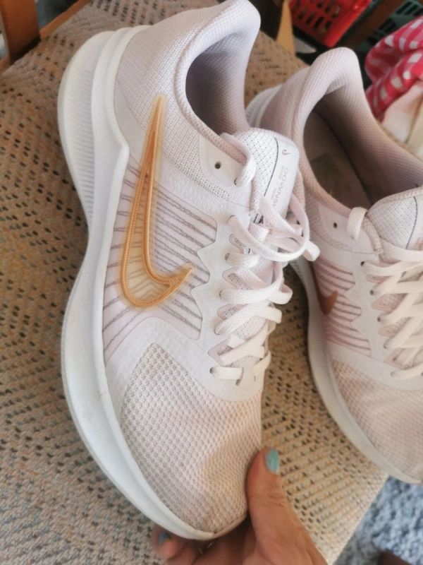 light pink nike downshifter trainers