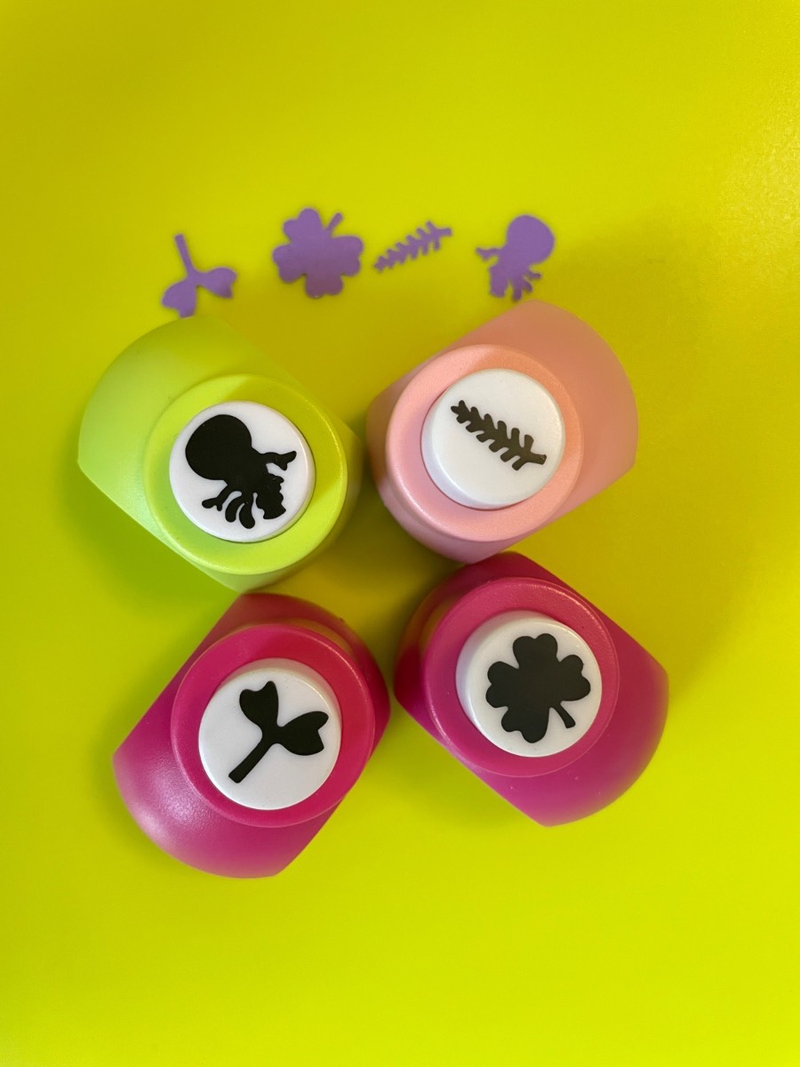 4 x Decorative Shape Paper Punch for Scrapbooking Card Making DIY Crafts DHZ005