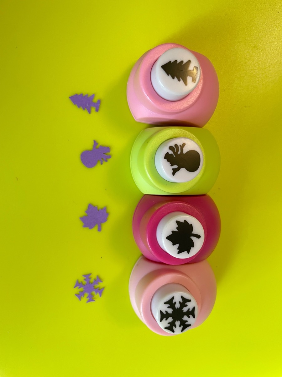 4 x Decorative Shape Paper Punch for Scrapbooking Card Making DIY Crafts DHZ001