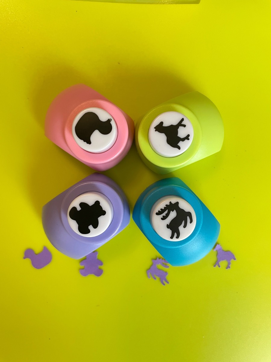 4 x Decorative Shape Paper Punch for Scrapbooking Card Making DIY Crafts DHZ002