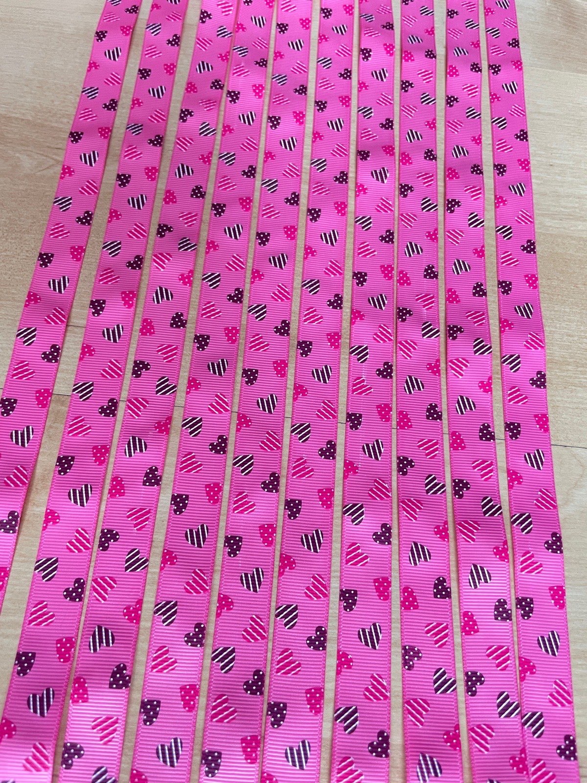 20m Heart Pattern Ribbon,Ribbon Craft,Sewing Trimmings, gift wrapping,Bundle SD060
