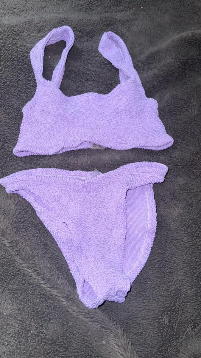 Lilac hunza g bikini set new no tag only