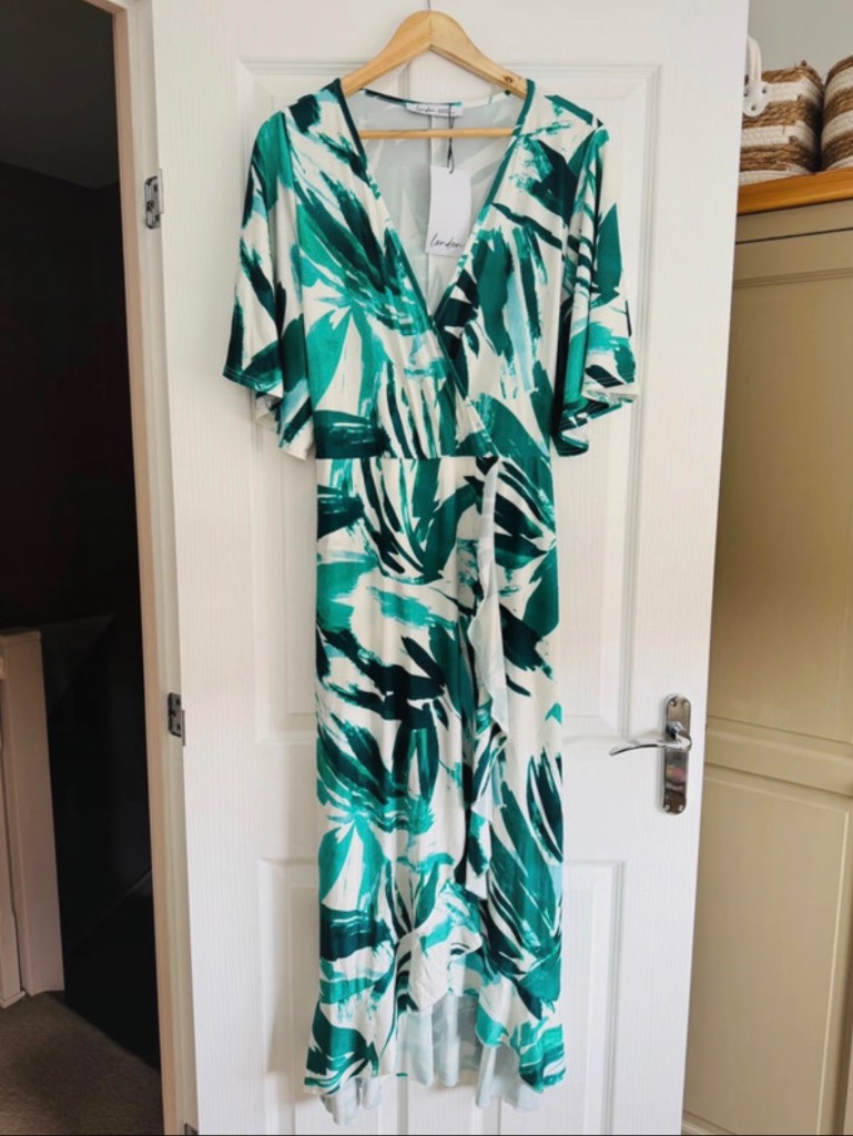 Yours leaf pattern dress