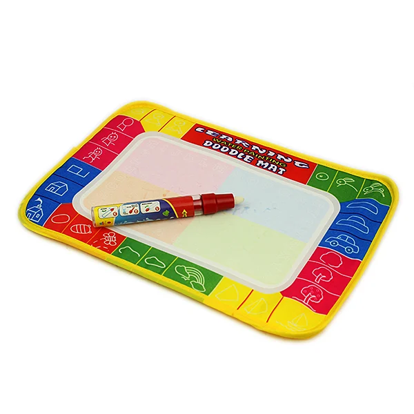 Water Doodle Mat with Pen 29x19cm for Travel Easter Water Markers and Colouring Pad Set