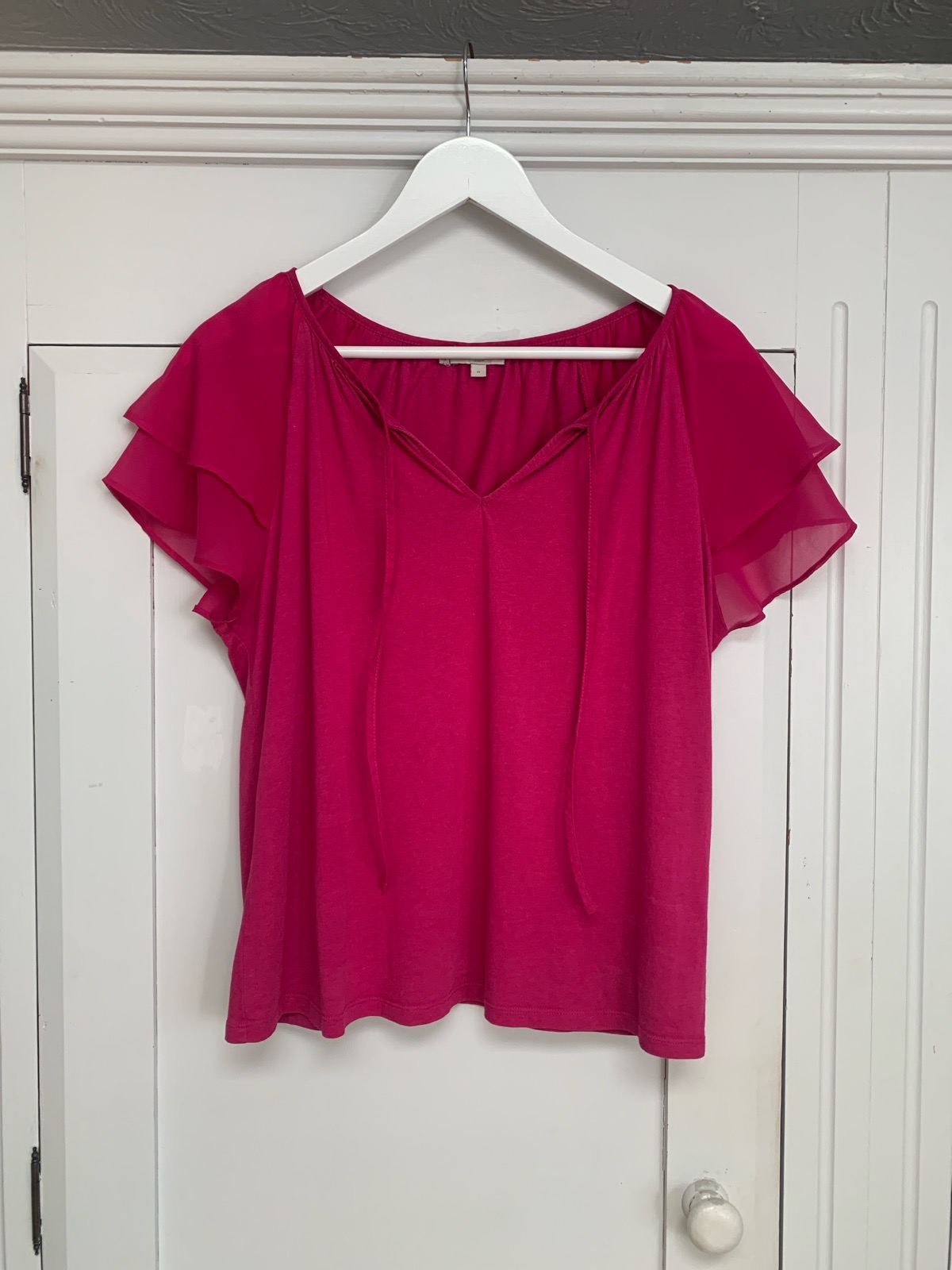 Hobbs Pink T-Shirt Style Top Size Medium (12)