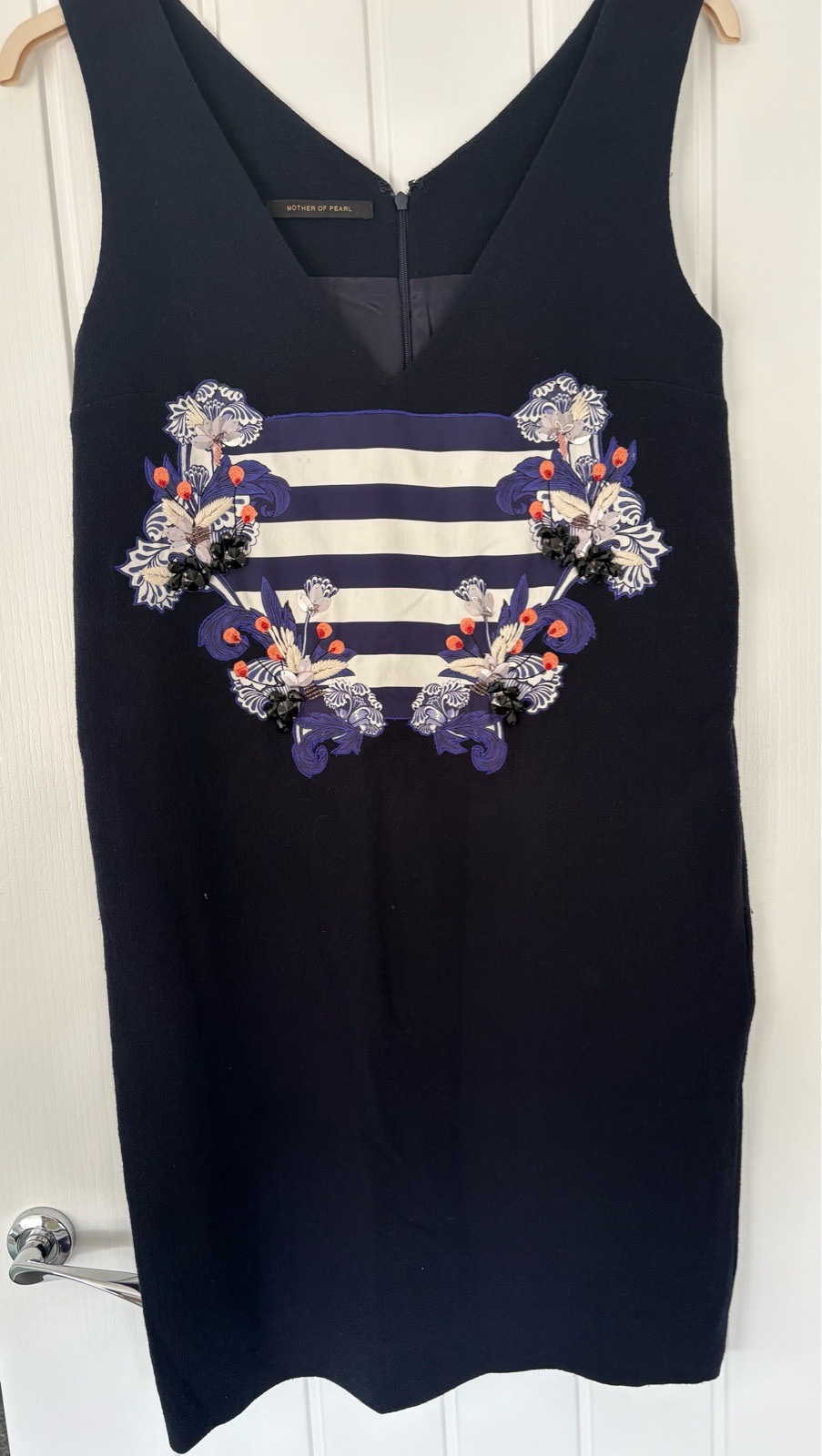 Mother of Pearl pinafore dress
