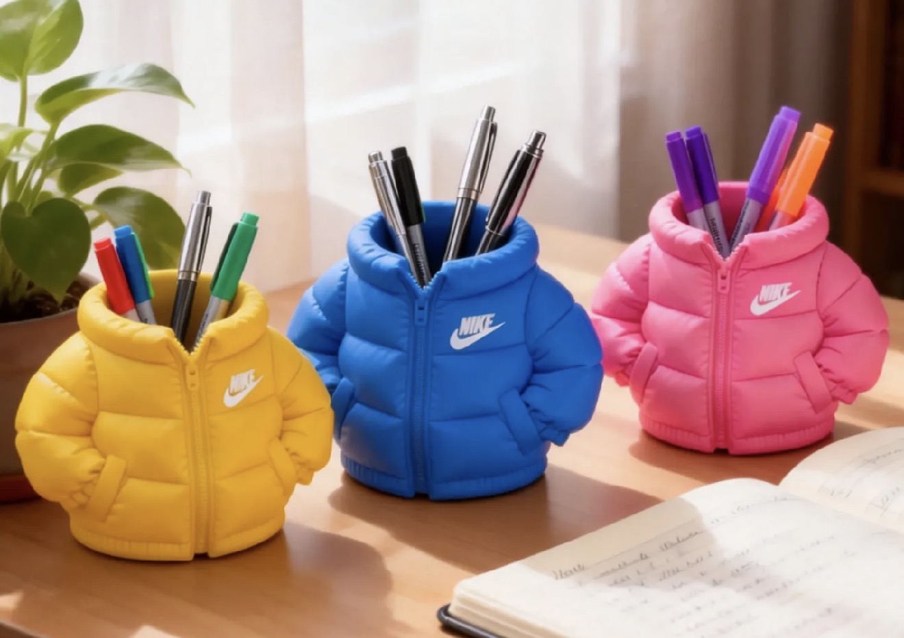 Nike pen pot