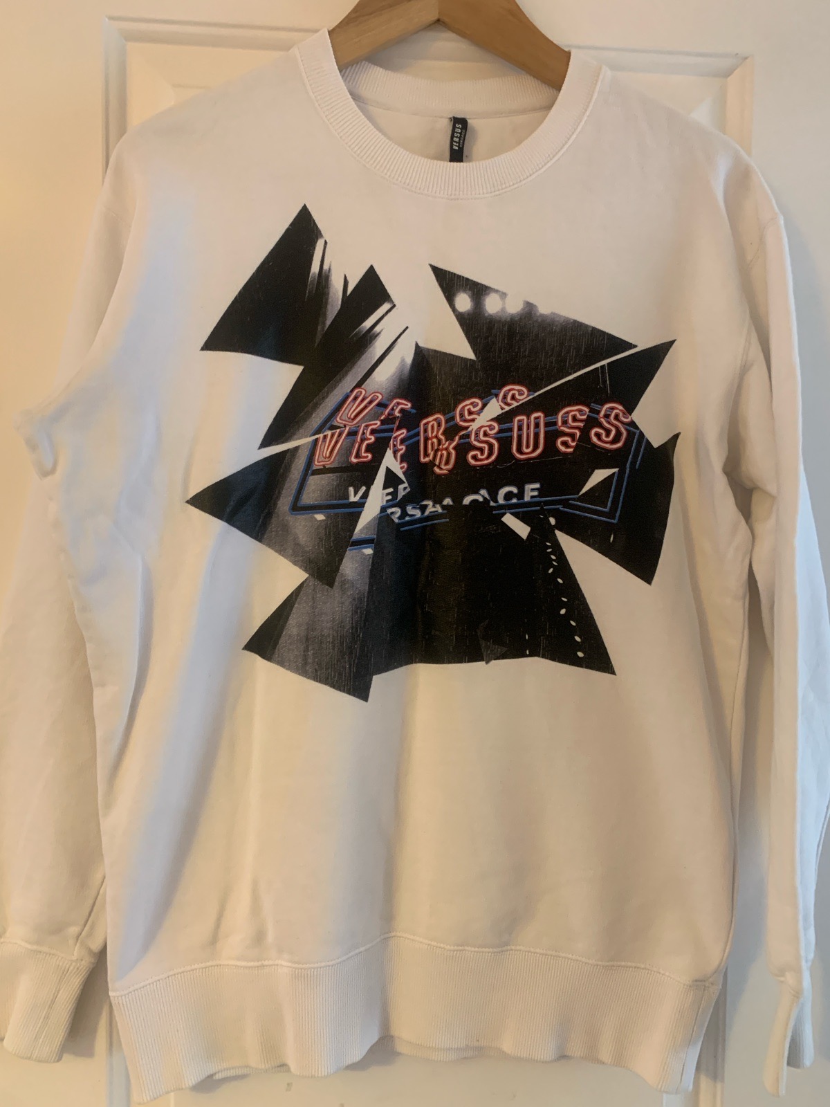 Versace Jumper White Xsmall