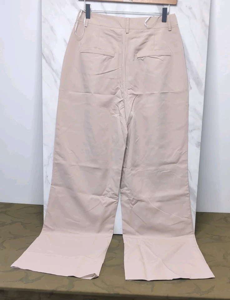 Women's Plt Lightweight Flear Wide Trousers UK 10