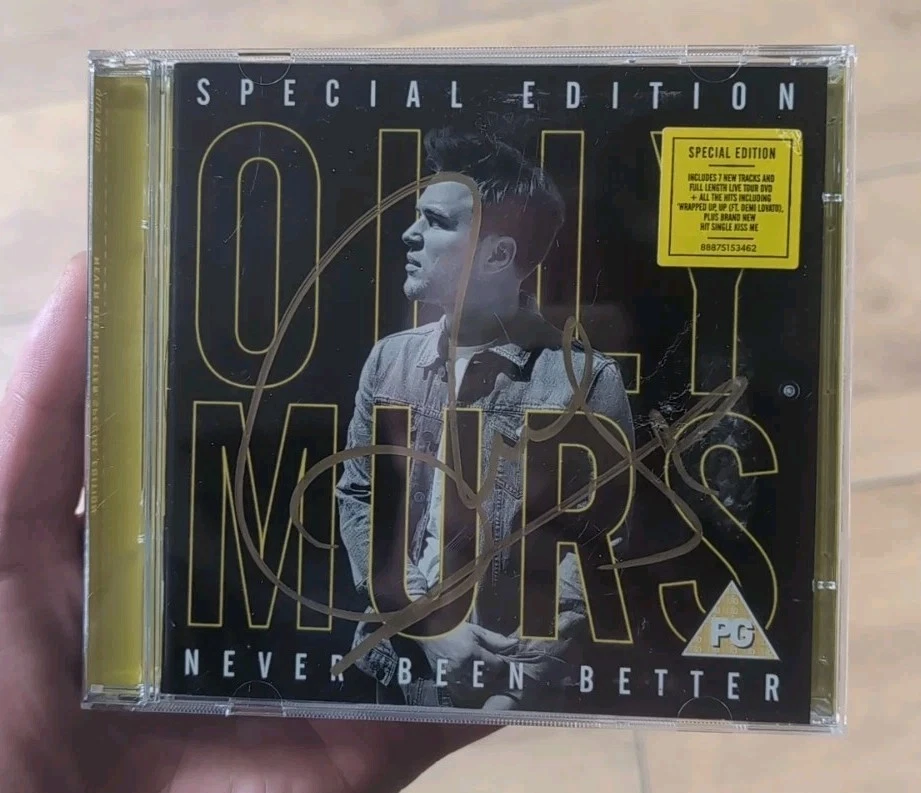 Olly Murs / Never Been Better - Special Edition AUTOGRAPH CD