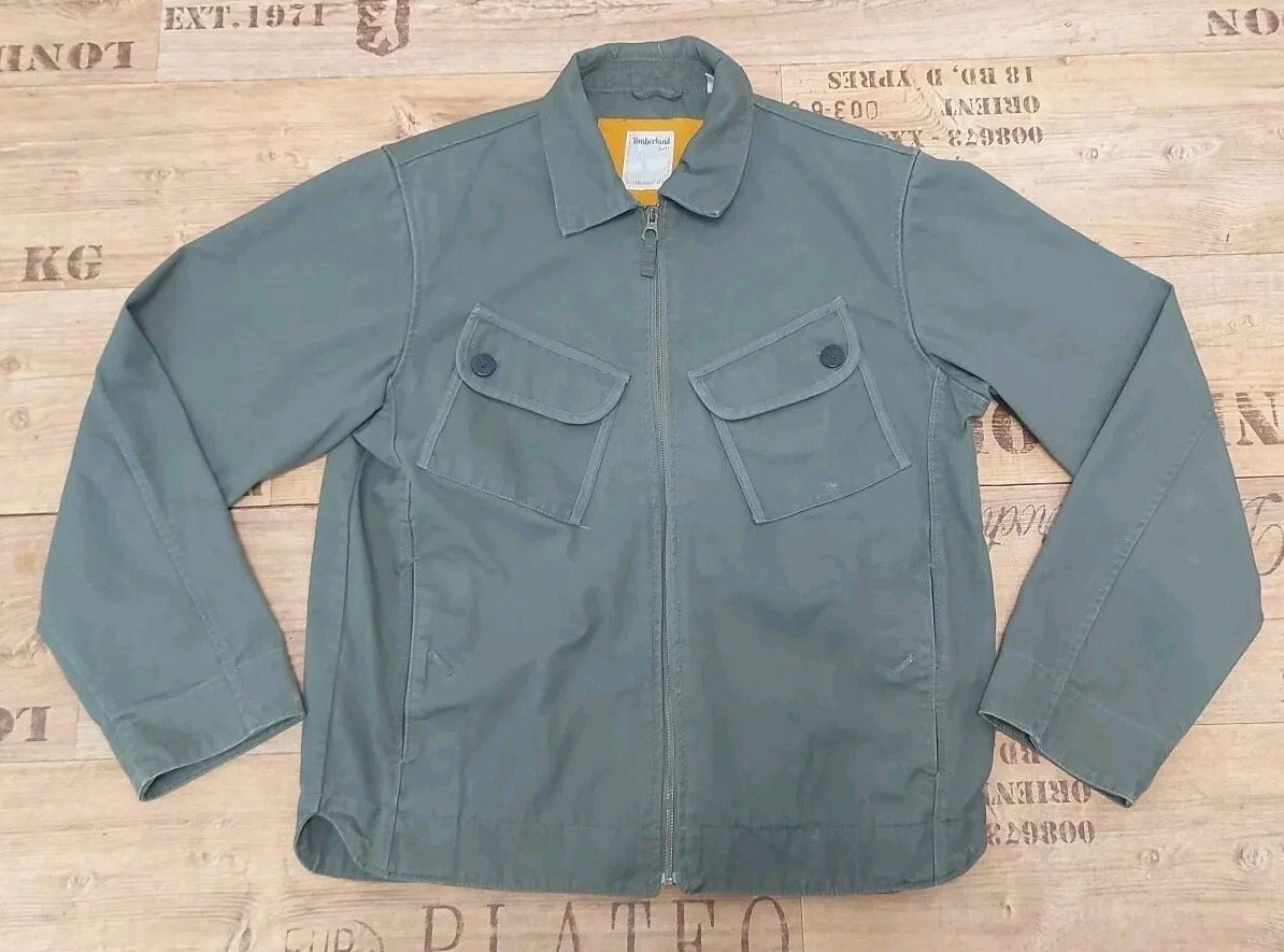 mens timberland jacket large