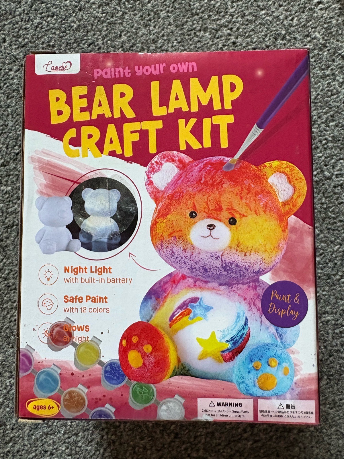 DYI bear lamp