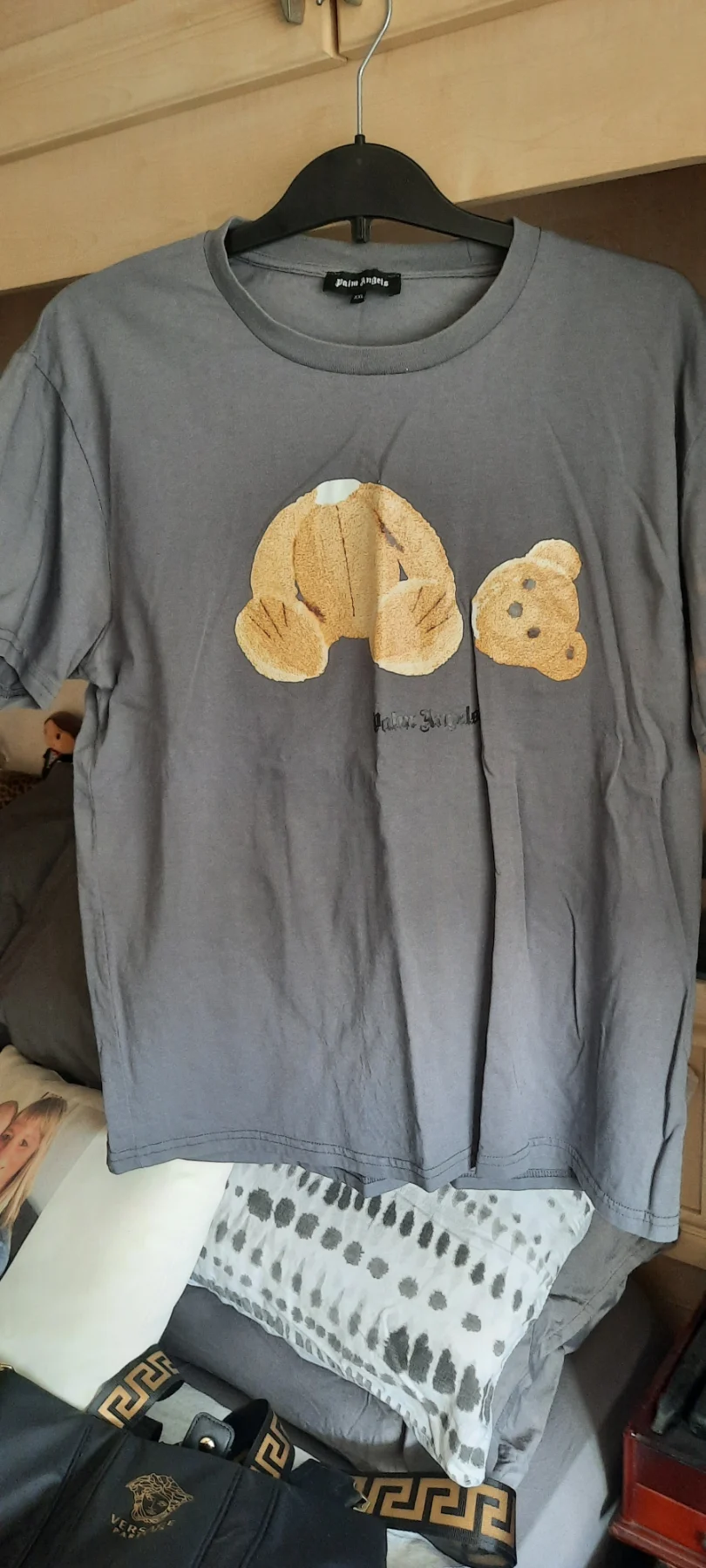 Palm Angels logo tshirt size 2xl
