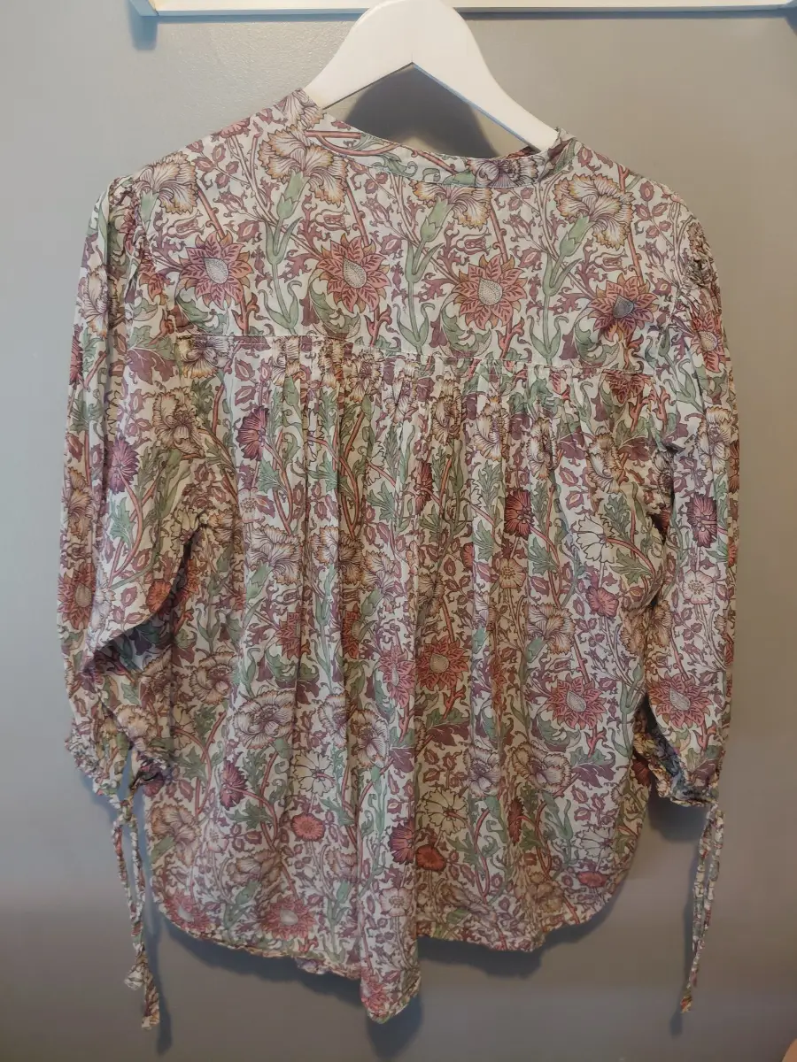 Next cotton   morris and co relaxed smock top size 16