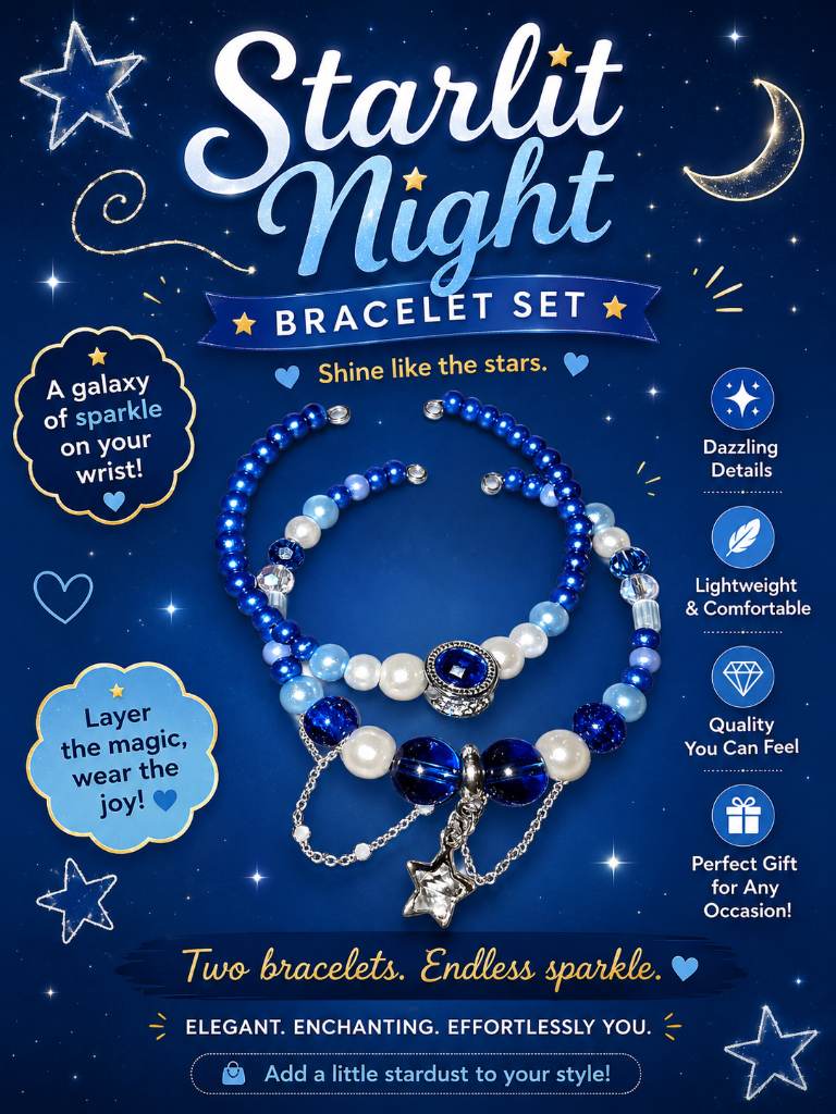 Starlit Night - Bracelet Set