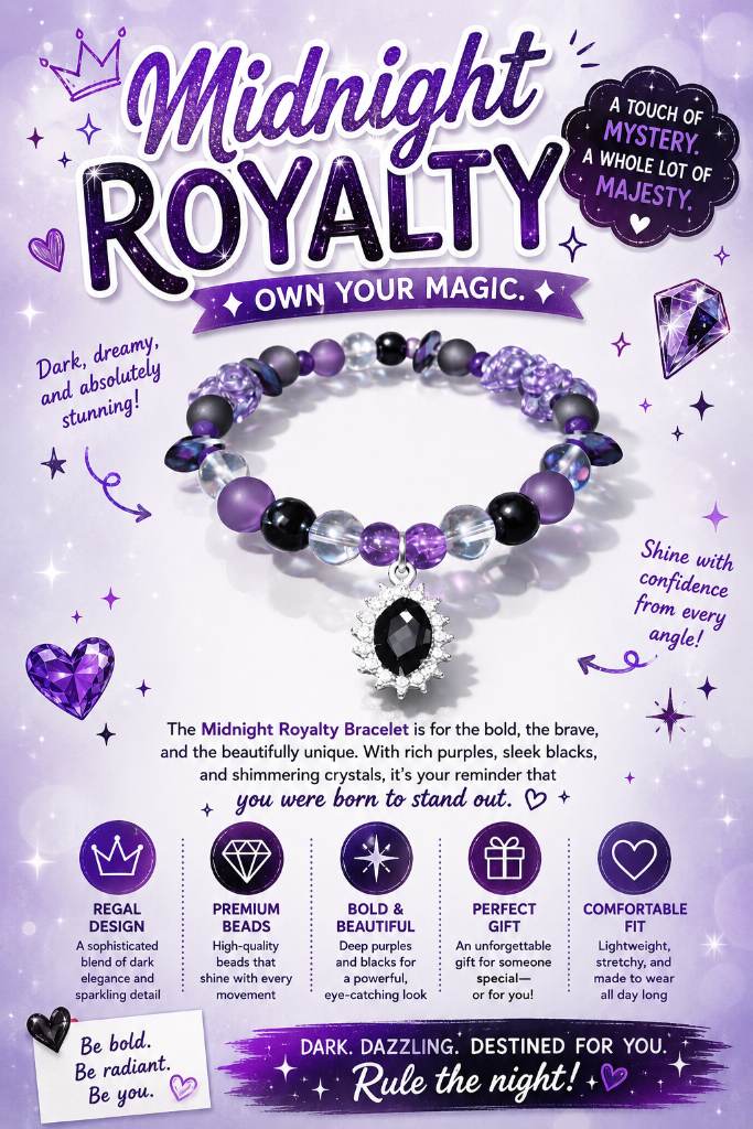 Midnight Royalty  - Bracelet