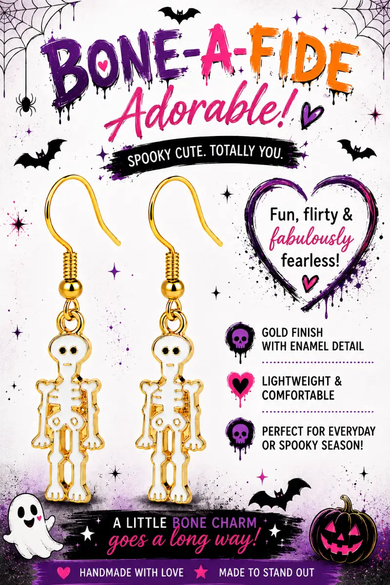 Bone - A - Fide Adorable Earrings