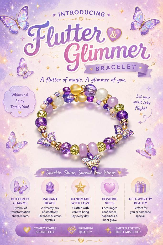 Flutter & Glimmer - Bracelet