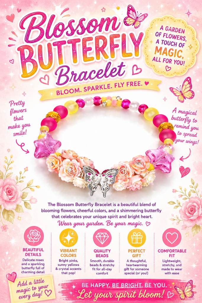 Blossom Butterfly - Bracelet