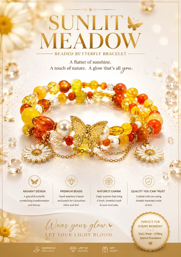 Sunlit Meadow  - Bracelet