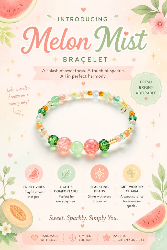 Melon Mist - Bracelet
