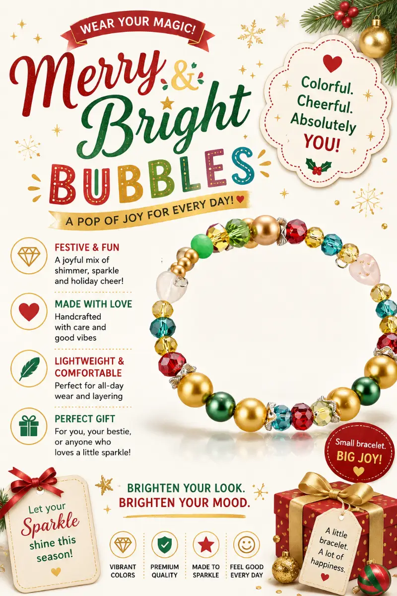 Merry Bright Bubbles - Bracelet